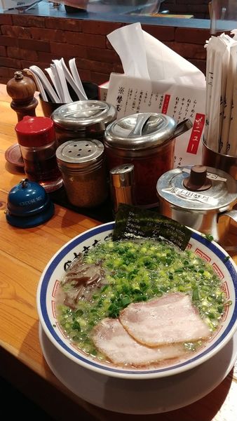 「ねぎらーめん」@博多長浜らーめん 田中商店の写真