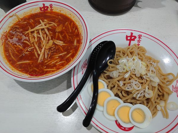 「【限定】冷しコク旨卵麺(1000円)」@蒙古タンメン 中本 川越店の写真