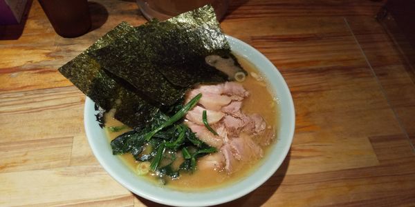 「チャーシューメン + ライス(サービス)」@洞くつ家の写真