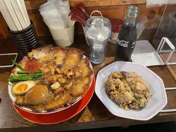 「ニンチャ(にんにく炒飯)400円」@焼豚ラーメン 三條の写真