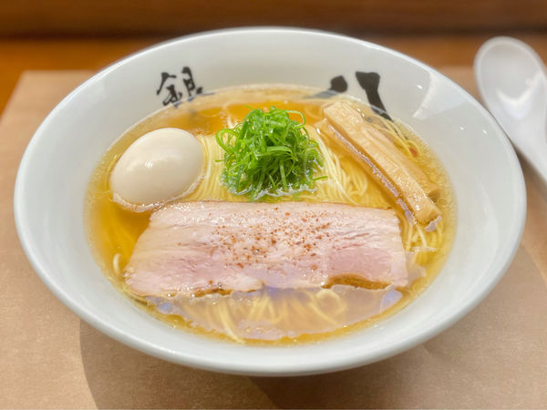 「味玉中華そば　950」@中華そば 銀座 八五の写真