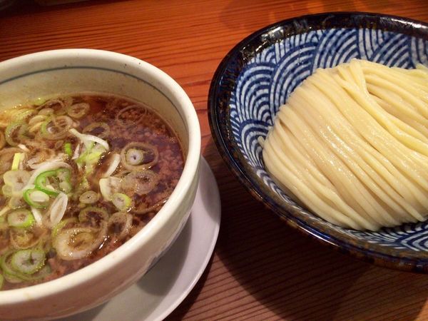「つけそば(醤油) 900円」@麺 一直の写真