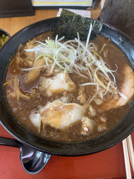 「かすそば」@中華そば くりの木 伊奈店の写真