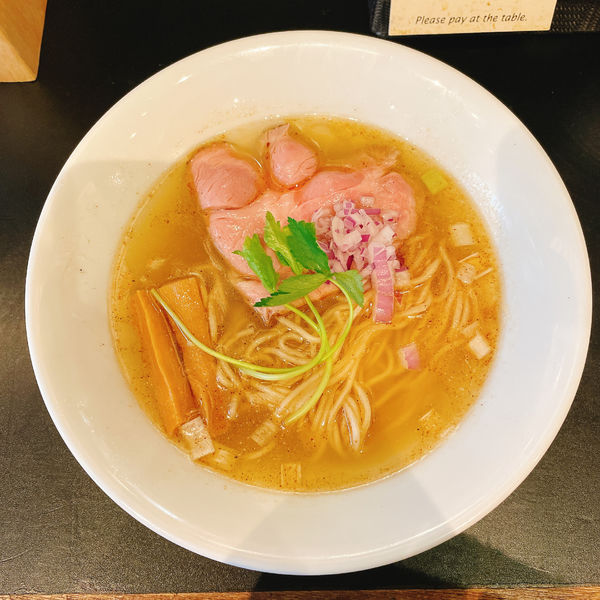 「塩蕎麦」@中華蕎麦 ごとうの写真