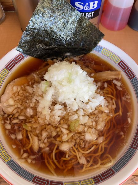 「中華そば（玉ねぎ増し）」@えびす丸の写真