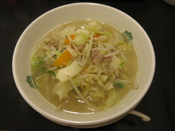 「野菜たっぷりタンメン：520円」@日高屋 秋葉原駅前店の写真