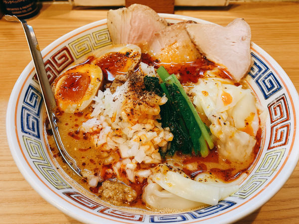 「特製担々麺」@ほっこり中華そば もつけの写真