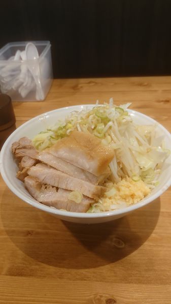 「油そば  全マシ」@ちばから 蒲田店の写真