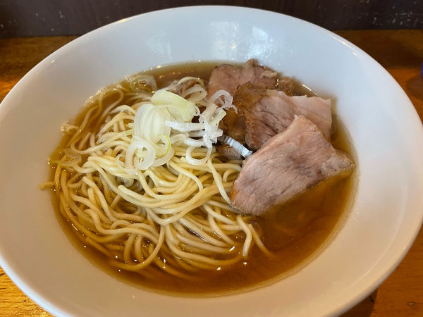 「肉そば小800円」@自家製麺 伊藤の写真