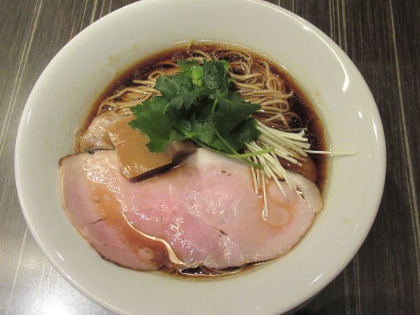 「中華蕎麦 熟成醤油（1,000円）」@中華蕎麦 三藤の写真