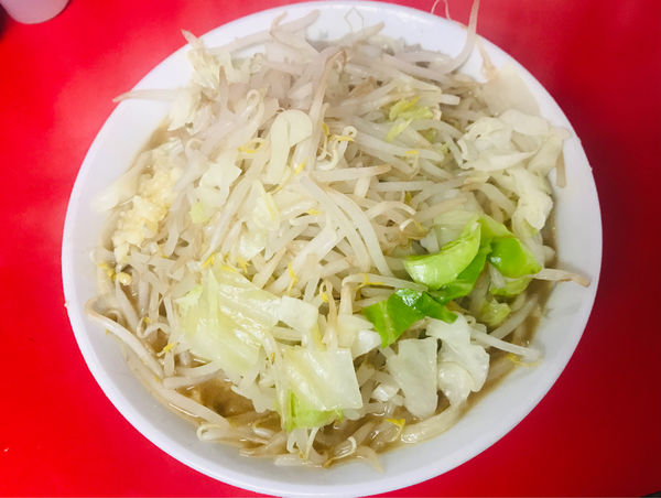 「小ラーメン ニンニク」@ラーメン二郎 仙台店の写真