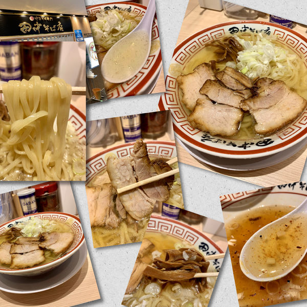 「冷や掛け中華そば（並）870円」@田中そば店 渋谷パルコ店の写真