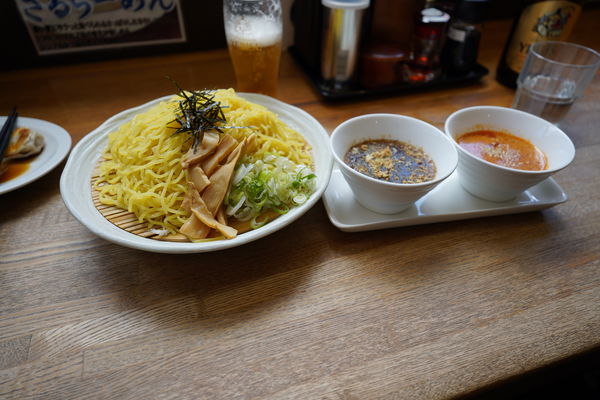 「双椀　ざるらーめん」@麺匠らーめん いせ屋 大和八木店の写真