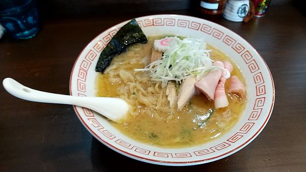 「鶏白湯そば（８００円）」@麺屋 誠栄の写真