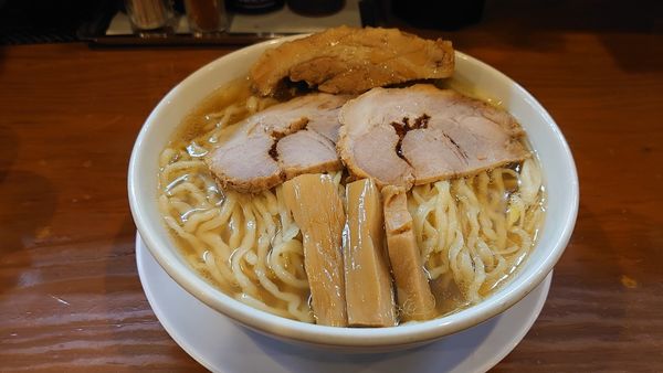 「中華そば、他」@つけめん・豚そば 活龍 牛久店の写真