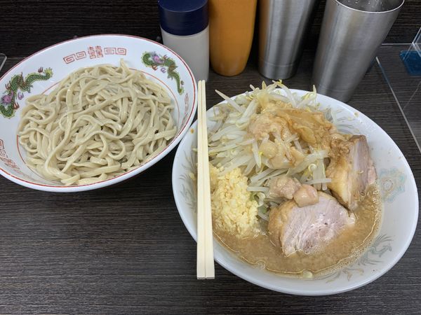「つけ麺+全増し　900円」@ラーメン二郎 川越店の写真