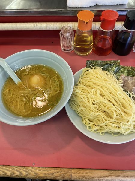 「つけ麺大、味玉」@ラーメン大将 六浦店の写真