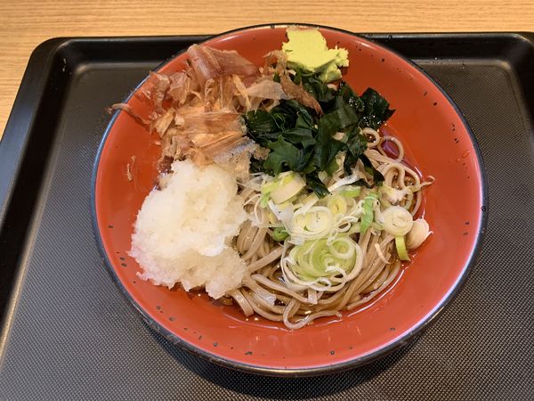 「冷しおろしそば 470円」@富士そば 川越店の写真