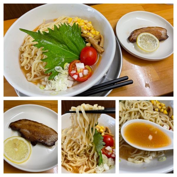 「冷製 海老そば 750円」@MAMEYAの写真