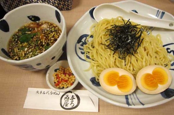 「玉子ざるらーめん　900円」@与ろゐ屋の写真