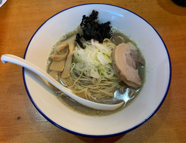 「らぁめん並+和え玉  ￥800+￥200」@らぁめん家 有坂の写真