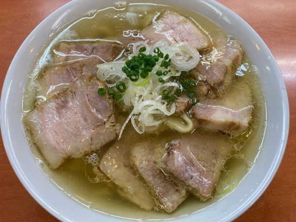 「チャーシューメン＋生姜丼」@日陰の写真