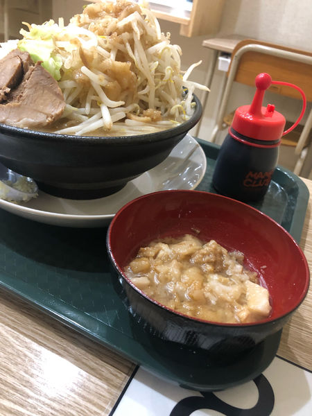 「特盛　乳化ラーメン」@ラーメン 中毒 東向島店の写真