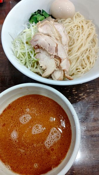 「鶏白湯つけ麺　850円」@なかじゅう亭 高崎上豊岡店の写真