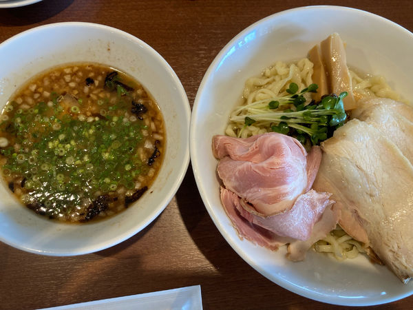 「昆布水つけ麺+大盛+バラチャーシュートッピング」@自家製麺 一乃瀬の写真