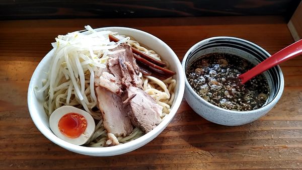 「黒つけ麺大盛」@麺屋はじめの写真