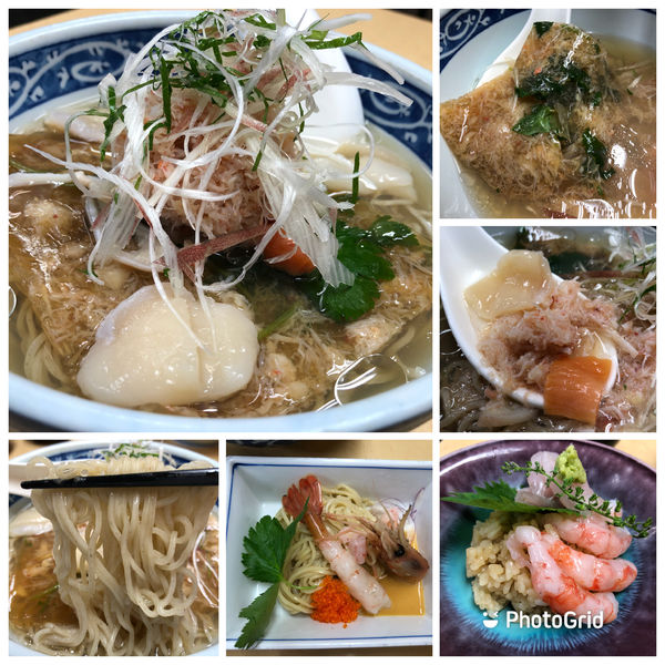 「【7周年記念限定】うみのそば✨感謝✨ 1000円」@中華そば よしかわの写真