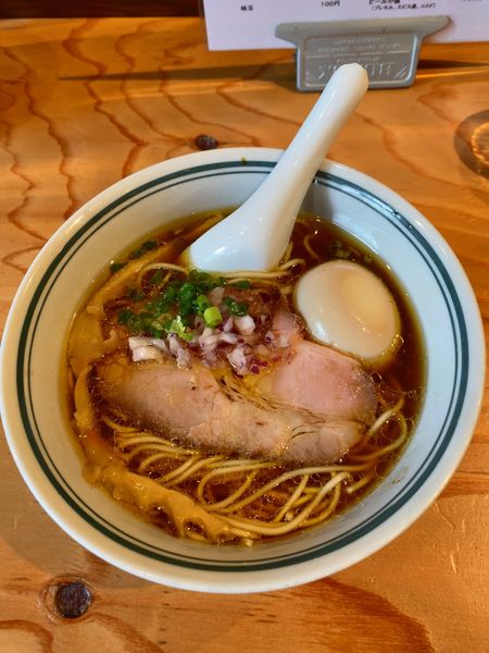 「味玉RAGEそば」@麺尊RAGE RENEGADESの写真