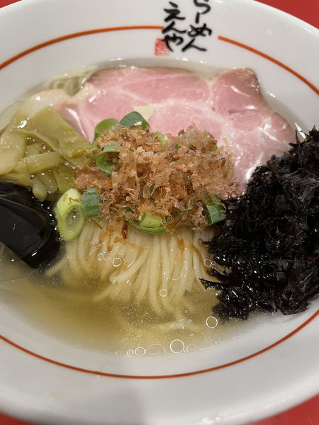「冷しラーメン　850円」@らーめん えんやの写真