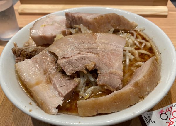 「のスた　M.O 豚マシ」@ラーメンWalkerキッチンの写真