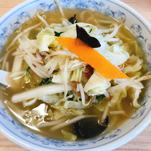 「タンメン（0.5玉）510円」@ぎょうざの満洲 おおたモール店の写真