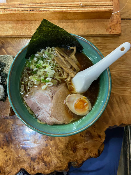 「醤油ラーメン」@らーめん初代 小樽本店の写真