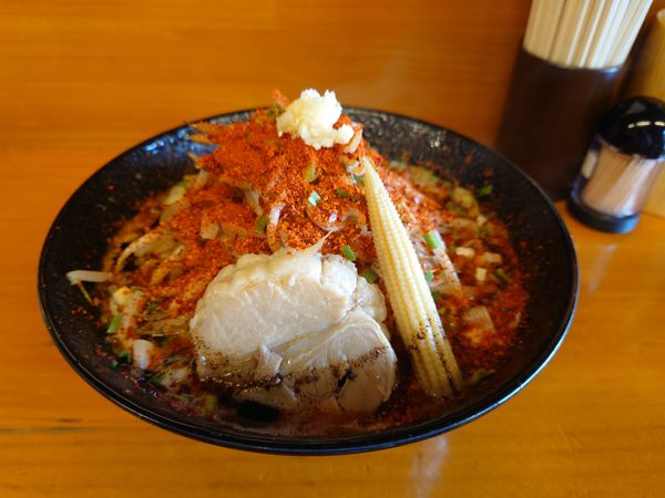 「蠍ラーメン」@Japanese soba Noodles 蠍の写真