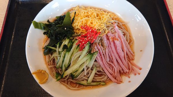 「（期間限定）蕎麦屋の冷やし中華　５９０円」@東西そばの写真