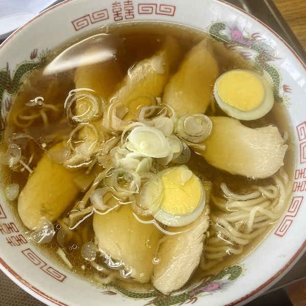 「チャーシューメン」@むさしや食堂の写真