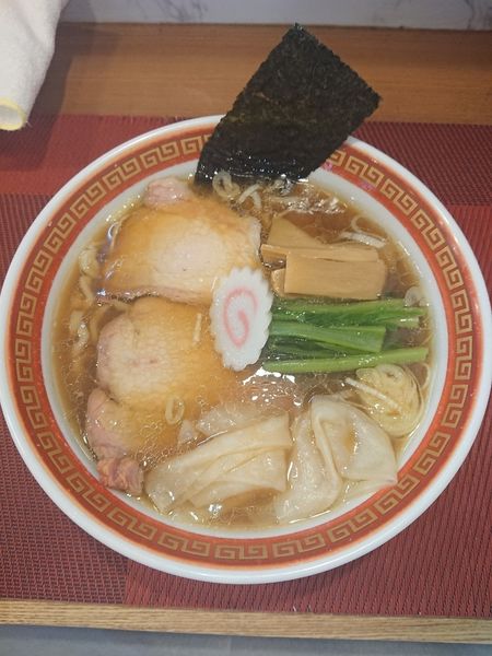 「中華そば 830円 ＋ 一反麺 70円」@麺創庵 砂田の写真