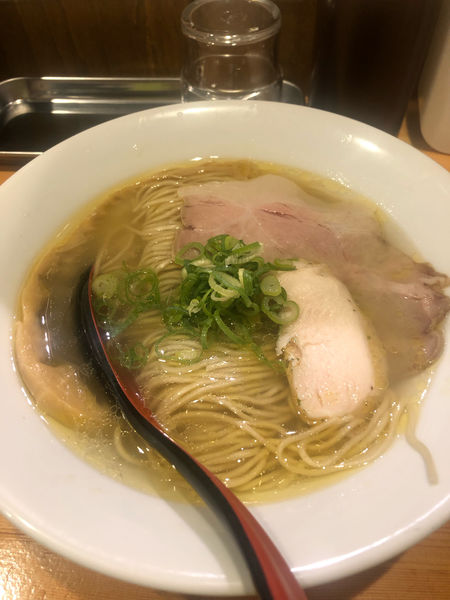 「塩そば800円」@自家製麺 竜葵の写真