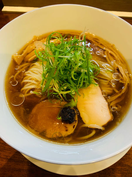 「アジ煮干し冷やしそば」@麺や維新の写真