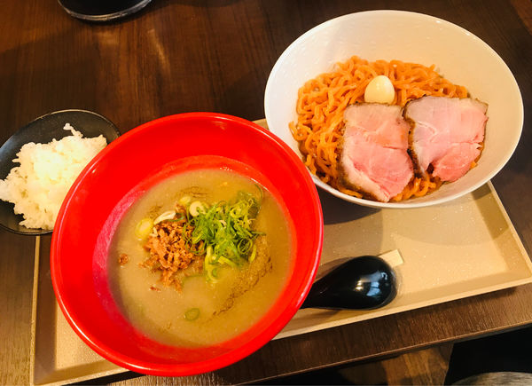 「【限定】宮城県亘理産🦀ワタリガニの濃厚つけ麺＋ミニご飯」@心温食堂（神）の写真