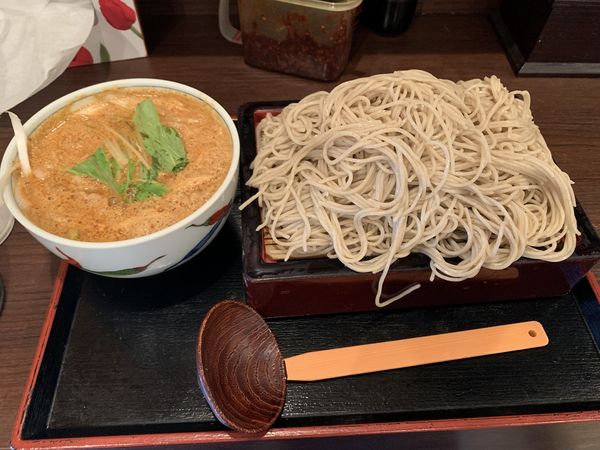 「タンタンつけそば (780円)」@二月堂の写真