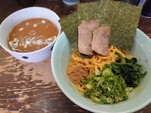 「つけ麺」@らーめん武道家 口の写真