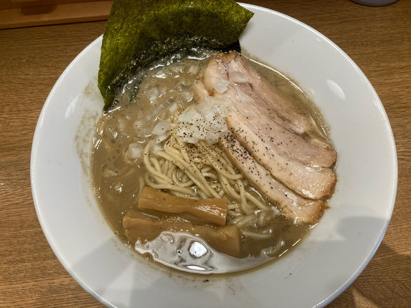 「【期間限定】濃厚鶏煮干(並)¥850」@キラメキノ太陽～ふくちやま～の写真