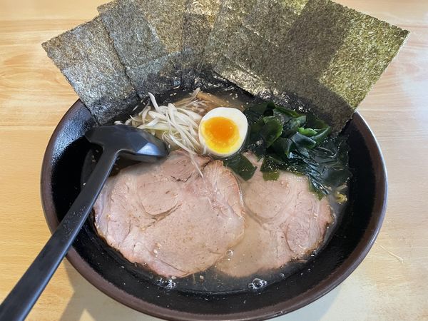 「藻塩ラーメン」@らーめん・ぎょうざ 福助の写真