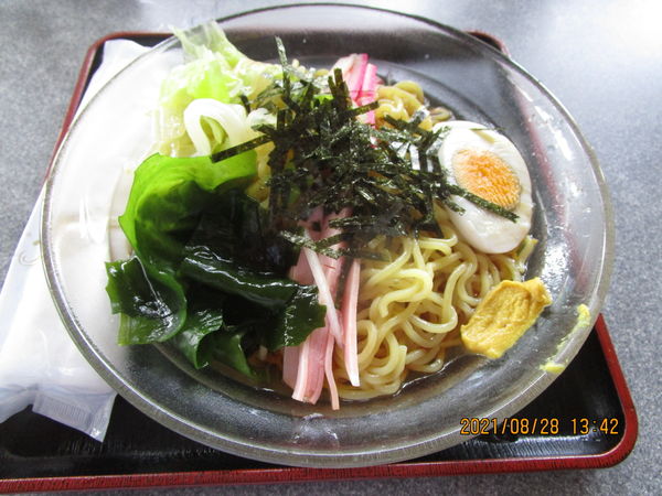 「冷し中華蕎麦 850円」@信州の写真