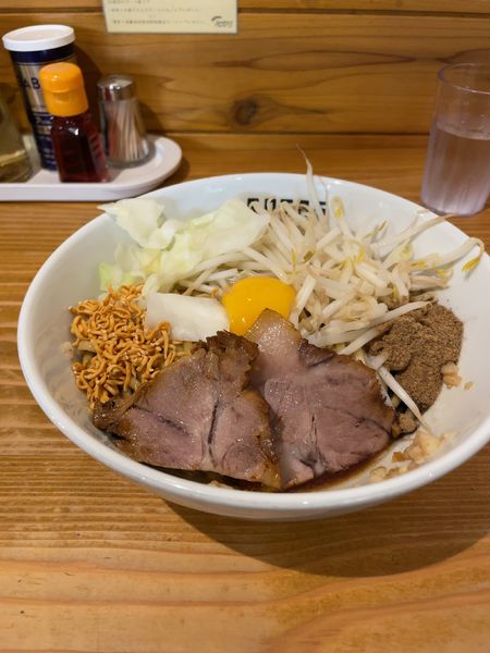 「まぜそば」@ラーメン ろたすの写真