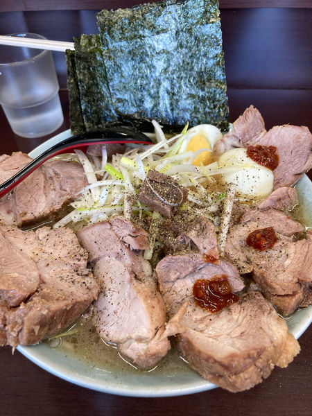 「ネギチャーシュー」@ラーメンショップ 二ツ橋店の写真